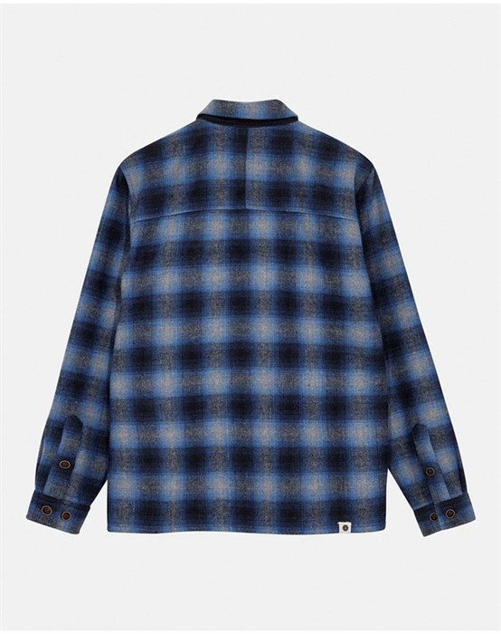 Anerkjendt - AKHanky Wool Overshirt - Sky Captain 